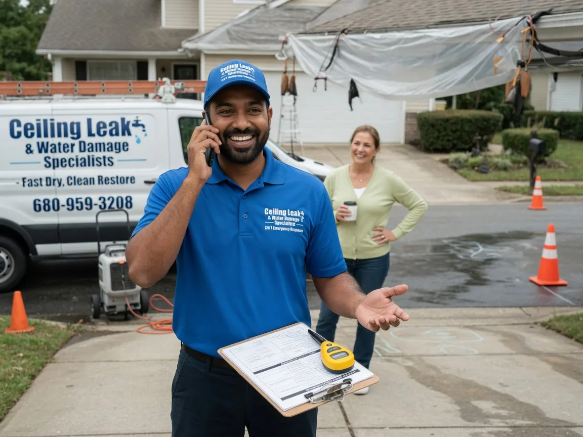 Ceiling Leak Cleanup Valdosta, GA FAQs